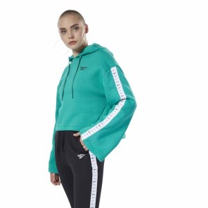 Reebok Classic Vector Kapuzenpullover Damen - Türkis - DE 920-CQI